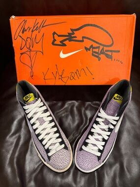SIGNED! Nike Blazer Mid Premium “DQM Safari” (317435-511) New DS Men’s 11M RARE!